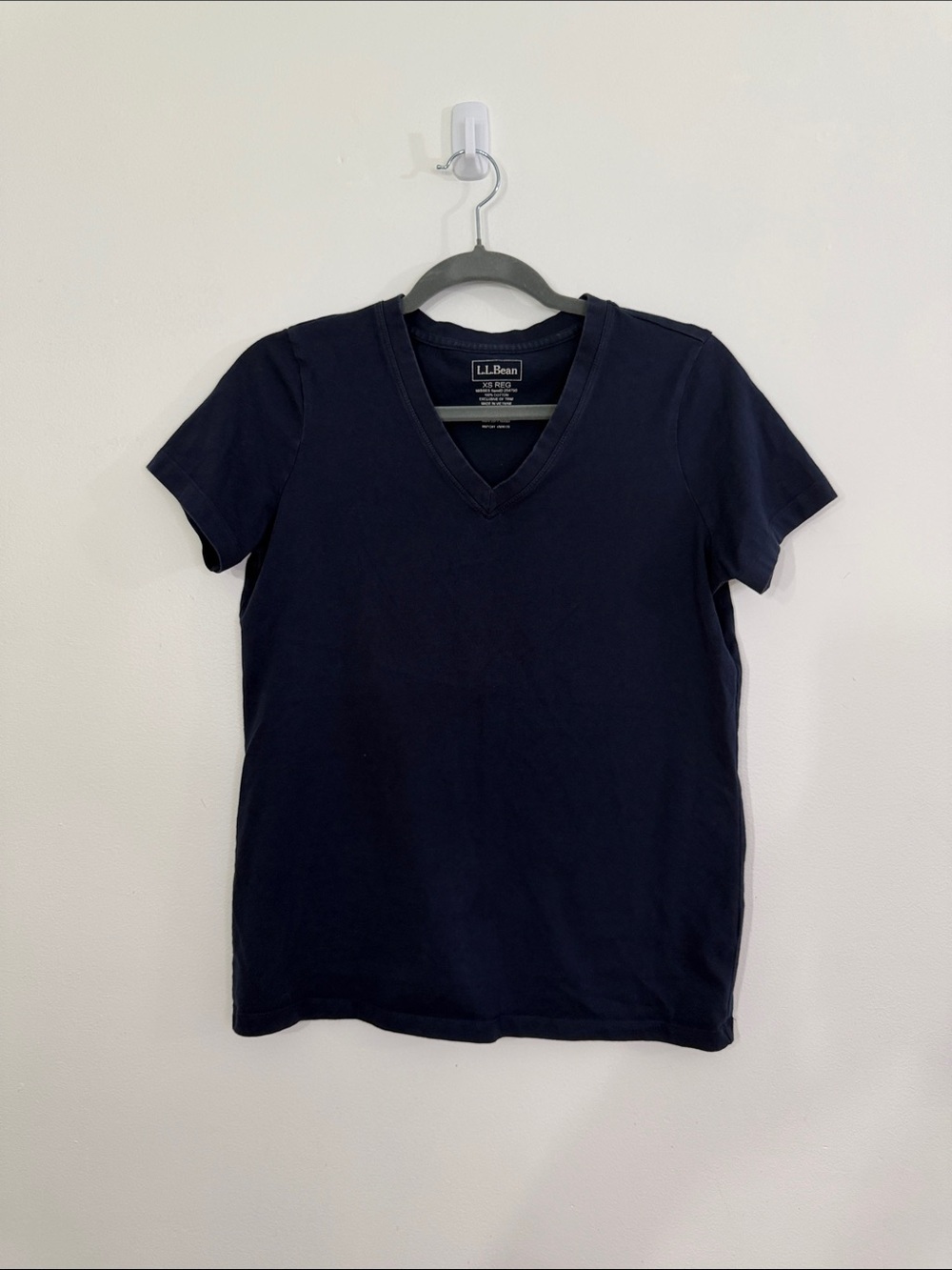 L. L. Bean Short Sleeve V-Neck Shirt